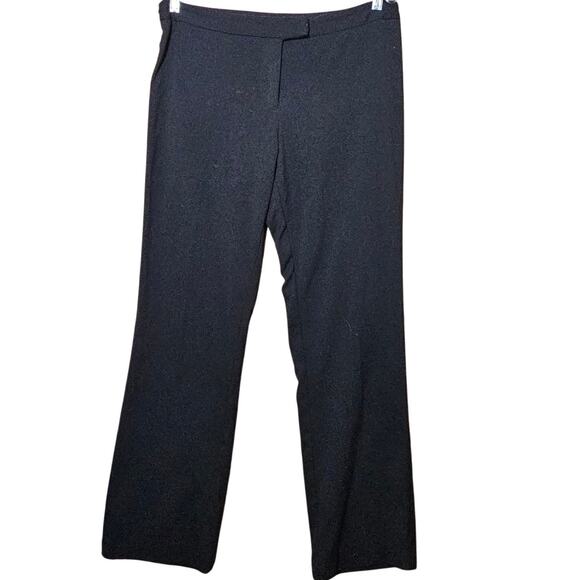 Vince Camuto Black Flat Front Dress Pants Size 8 - Picture 1 of 4